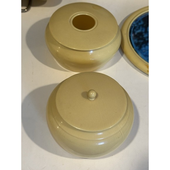 Vintage Hand‎ Mirrors & Accessories Lot (some Are Ivory Pyralin) - Picture 4 of 11